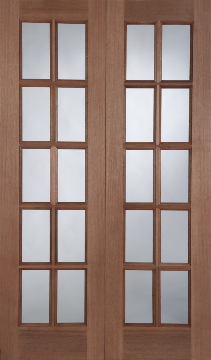 GTP Rebated RHPO Unglazed Pair External Doors