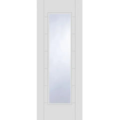White Corsica 1 Light Clear Glazed Internal Fire Door