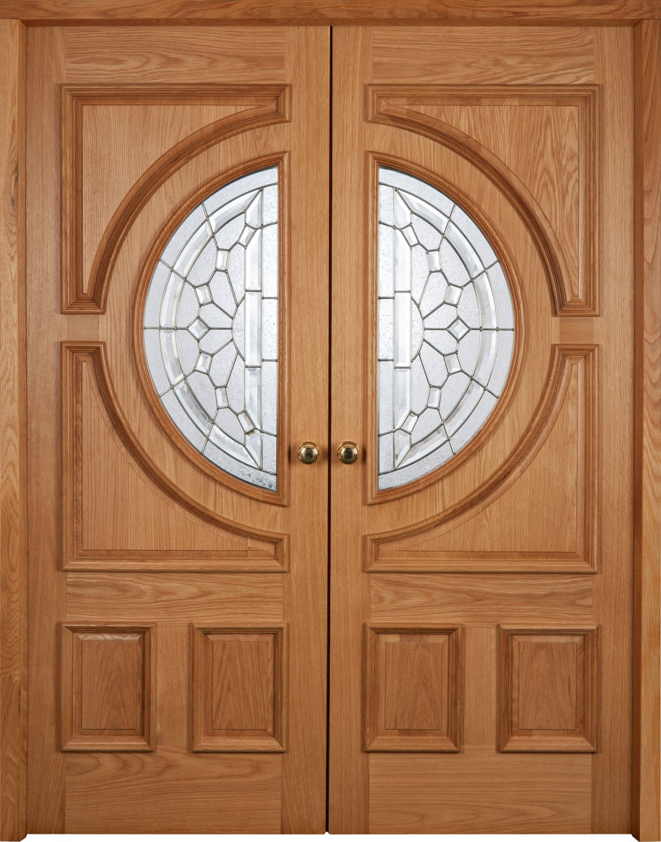 Oak Empress Rebated Pair RM1S External Doors