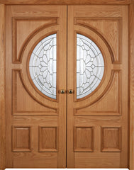Oak Empress Rebated Pair RM1S External Doors