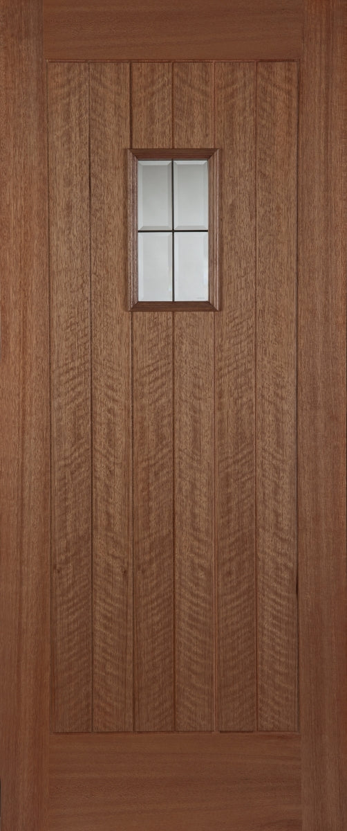 Hardwood Hillingdon Lead Light External Door