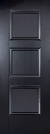 BLACK AMSTERDAM 3 PANEL PRIMED