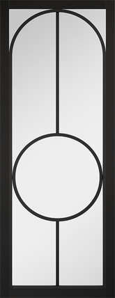 Black Bowery Clear Glazed