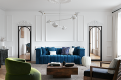 Melrose Glazed Clear Pre-finished Black