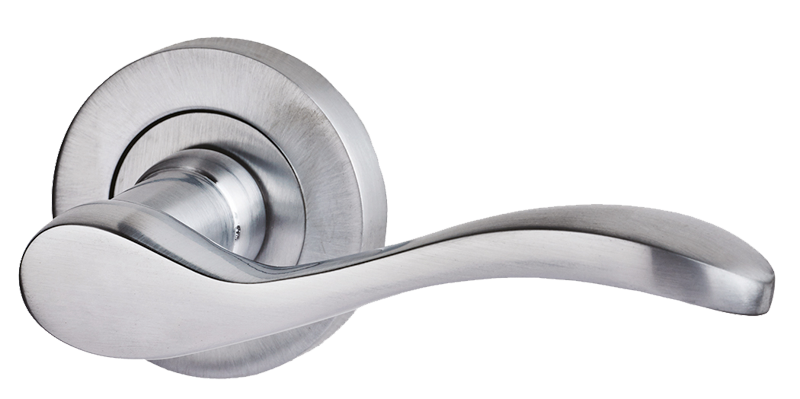 Ariel Satin Chrome Privacy Hardware Pack