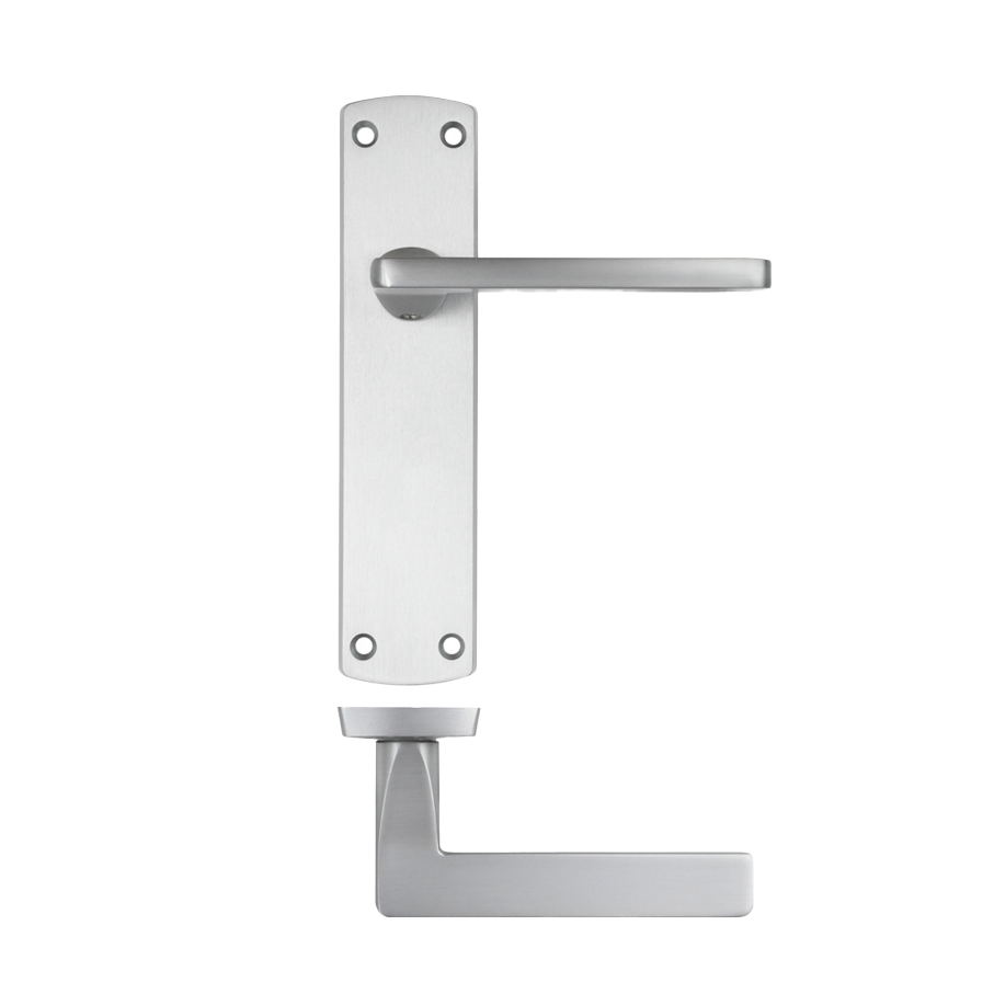 Chester Privacy Satin Chrome Tone