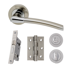 Mercury Privacy Chrome & Nickel Tone