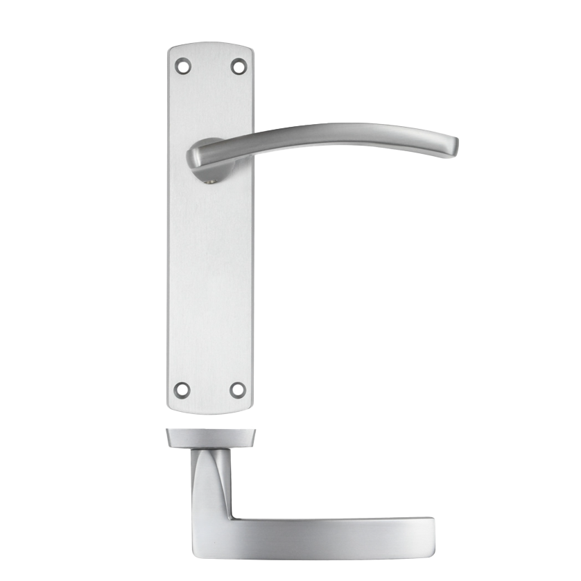 Oxford Privacy Satin Chrome Tone