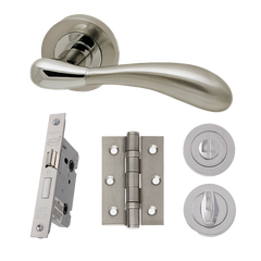 Venus Privacy Chrome & Nickel Tone