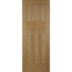 Oak 1930 4-Panel Fire Door