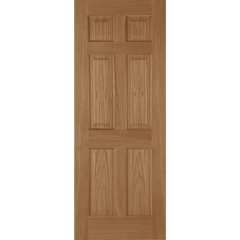 Oak 10 Light Clear Glazed Internal Door