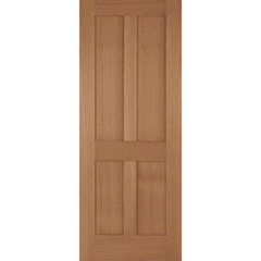 Oak Bristol 4 Panel Internal Fire Door