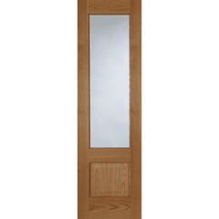 Oak Chiswick 1 Light Clear Glazed Internal Door