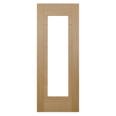 Oak Cotswold 1 Light Clear Glazed Prefinished