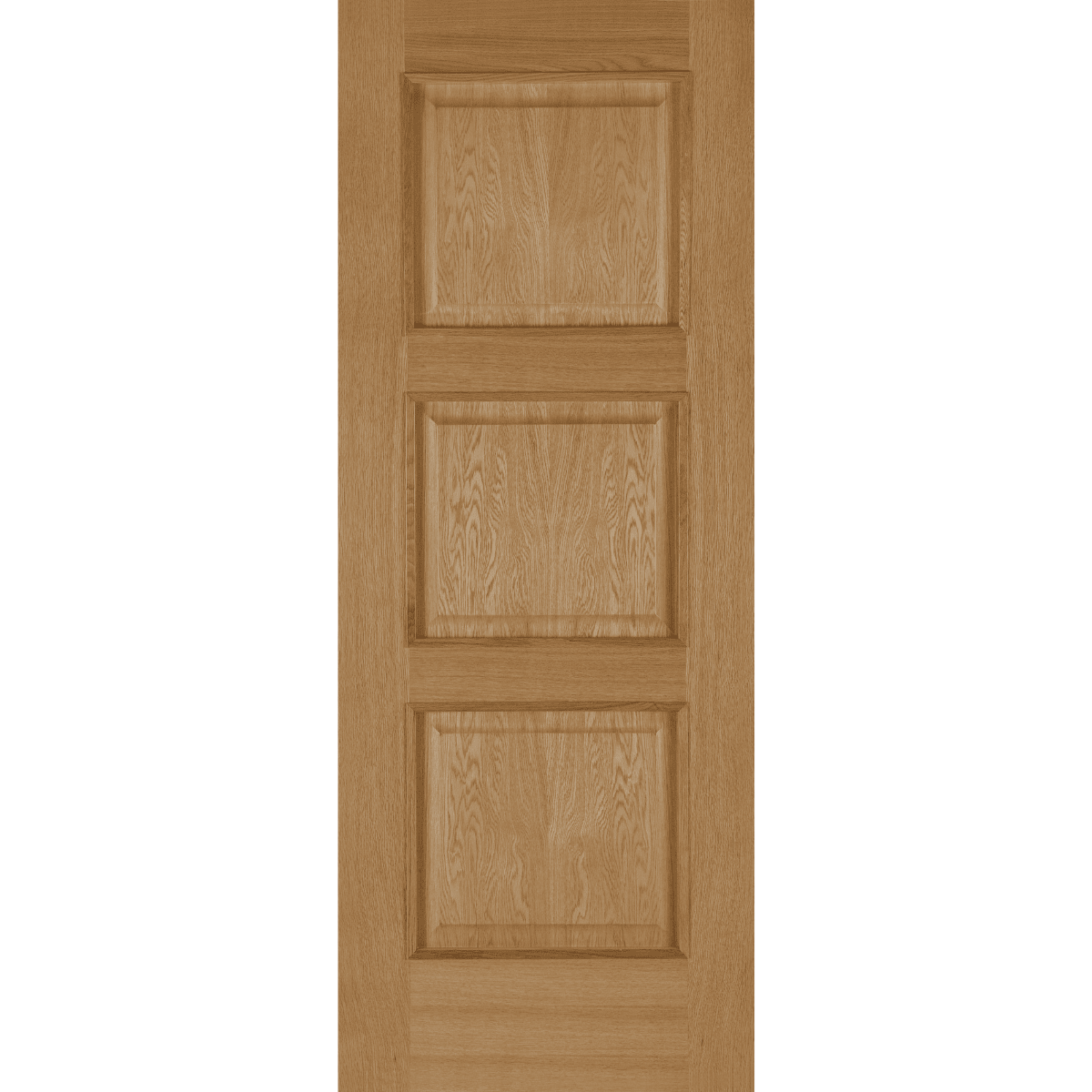 Oak Madrid 3 Panel Internal Door