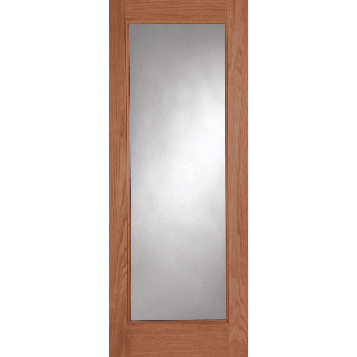 Oak Pattern 10 Clear Glazed Internal Door PM