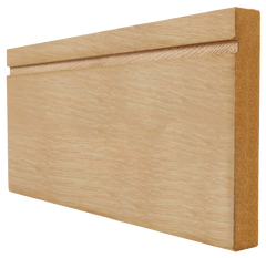 Skirting Unfinished Oak