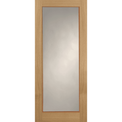 Oak Wiltshire 1 Light Clear Glazed Prefinished
