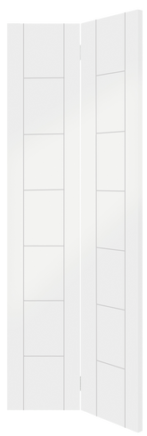 Palermo Internal White Primed Bi-Fold Door
