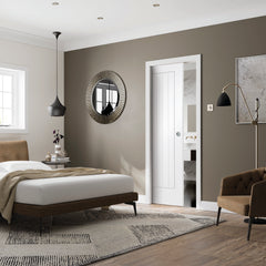 Internal White Primed Suffolk Fire Door