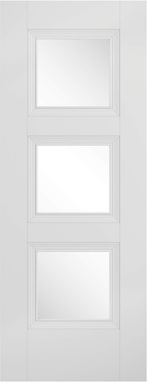 AMSTERDAM 3 PANEL WHITE PRIMED