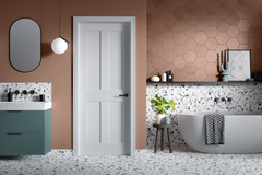 London 4P Primed White