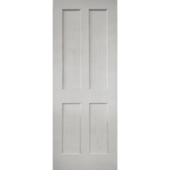 White Primed Oak Essex Internal Door