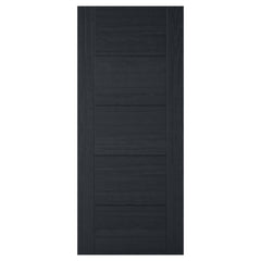 Black Oak Iseo Fire Door Prefinished