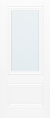 Laminate White Lyon 1 Panel 1 Light Clear Glazed
