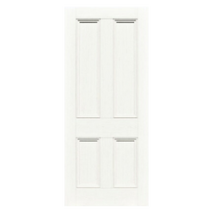 Laminate White Toulouse 4 Panel Internal Door