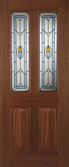 Hardwood Edwardian Blue External Door