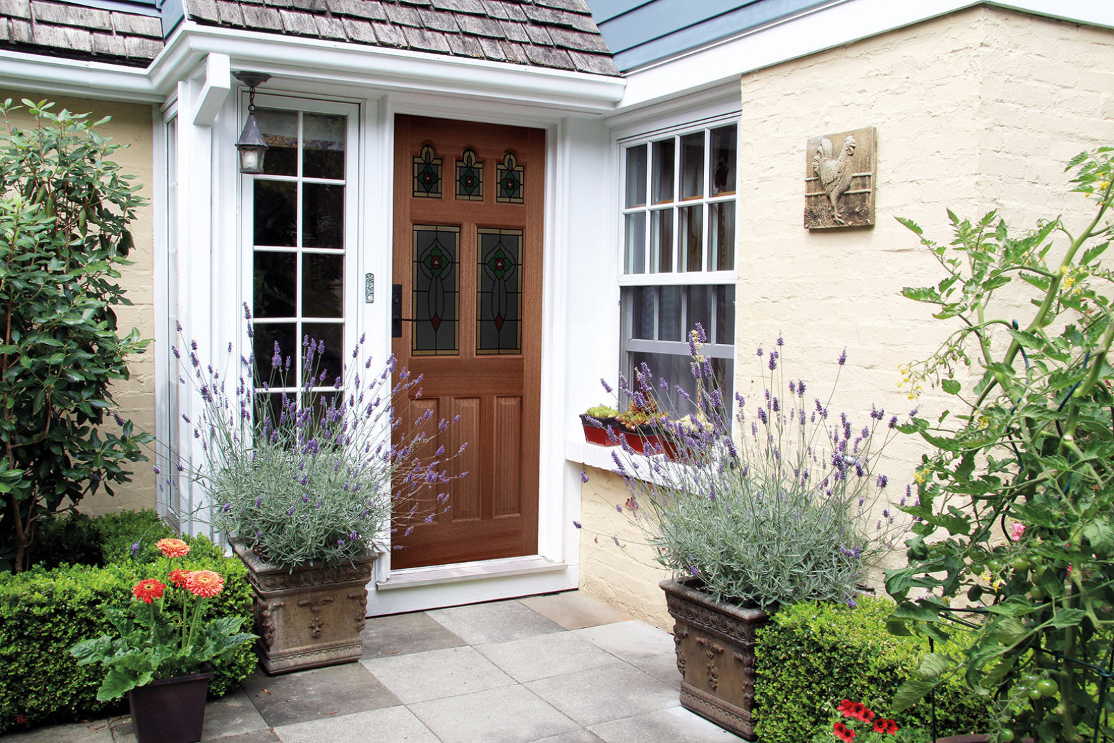 Hardwood Ealing Rose External Door