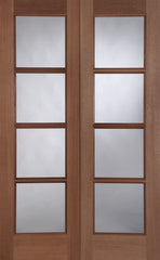 Pattern 70 Rebated RHPO Unglazed Pair External Doors