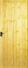 FLANDB Framed, Ledged, and Braced Redwood External Door