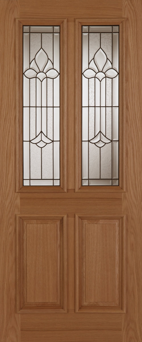 Oak Derby Chameleon RM1S Traditional Triple-Glazed External Door