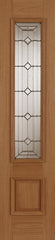 Oak Empress and Sovereign RM1S Traditional Triple-Glazed Sidelights