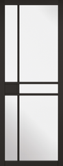 BLACK GREENWICH GLAZED INTERNAL DOOR