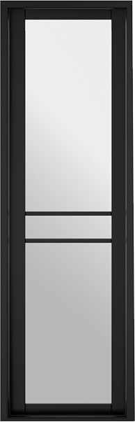 Greenwich Sidelight Pre-finished Black