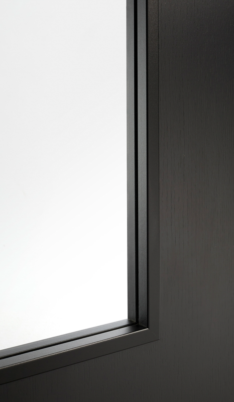 Monaco Laminate Glazed Pre-finished Black Laminate