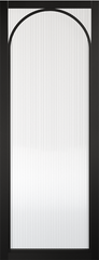 Melrose Glazed Reeded Pre-finished Black