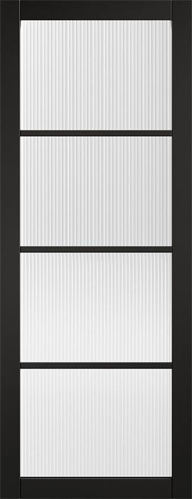 Soho 4L Reeded Pre-finished Black
