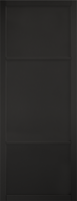 Sutton Glazed Pre-finished Black