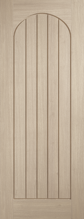 Blonde Oak Mexicano Arched Square Top