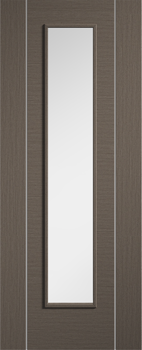 Chocolate Grey Alcaraz Long Light Glazed