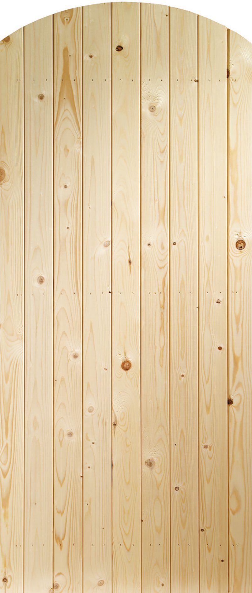 Ledged & Braced Arched Top External Pine Gate