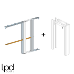 78X33 FLUSSO POCKET DOOR KIT