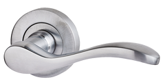 Ariel Satin Chrome Privacy Hardware Pack