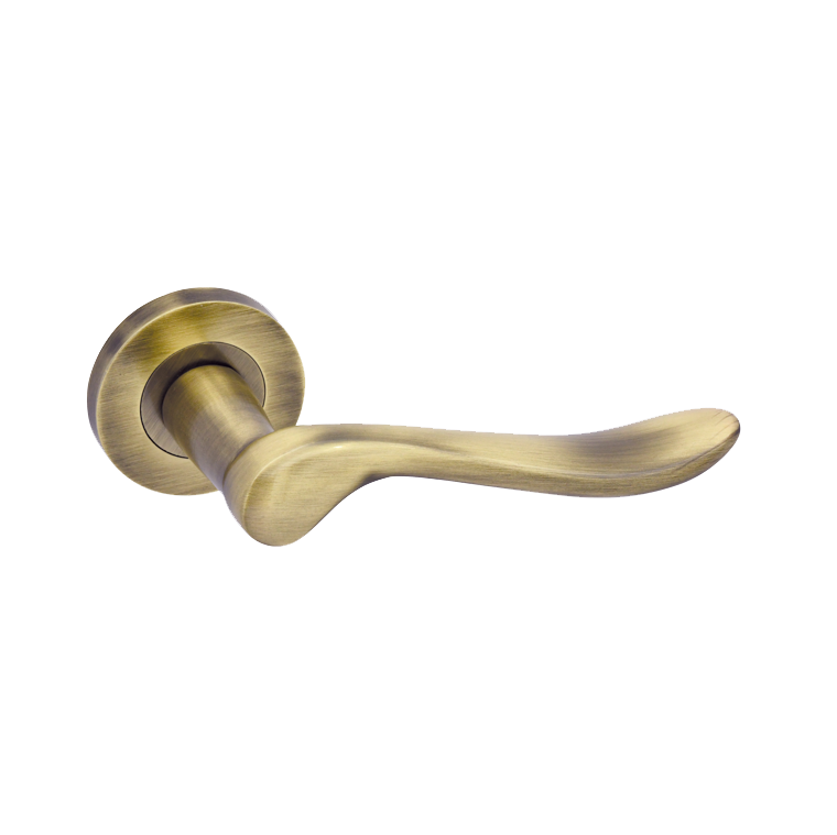 Aries Lever Florentine Bronze Tone Hardware