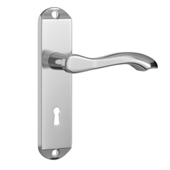 External Handle Set Polished Chrome Tone