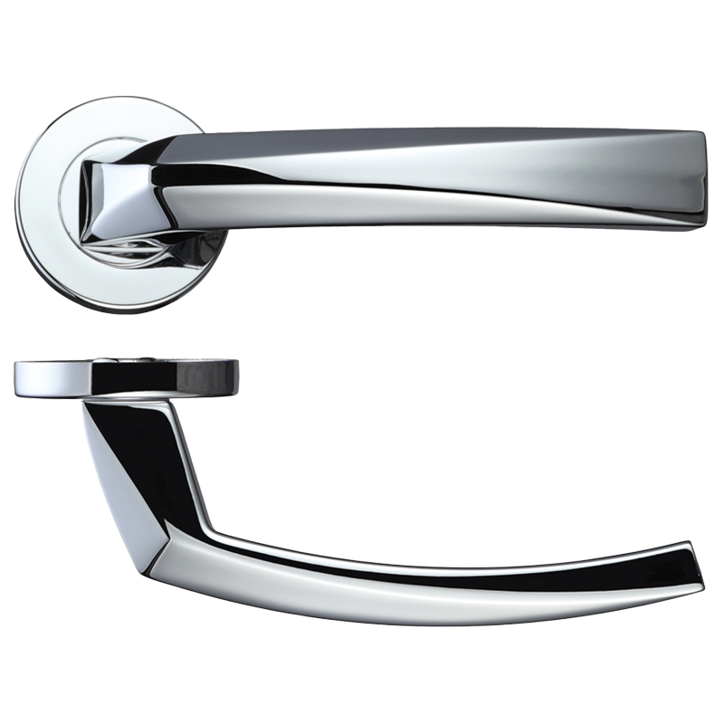 Herclues Privacy Polished Chrome Tone
